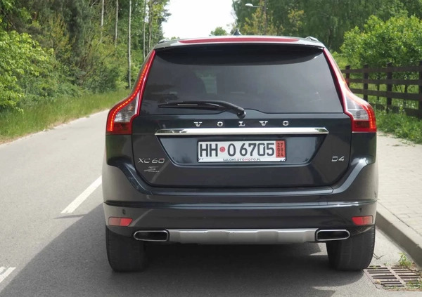 Volvo XC 60 cena 59900 przebieg: 237400, rok produkcji 2015 z Sanok małe 742